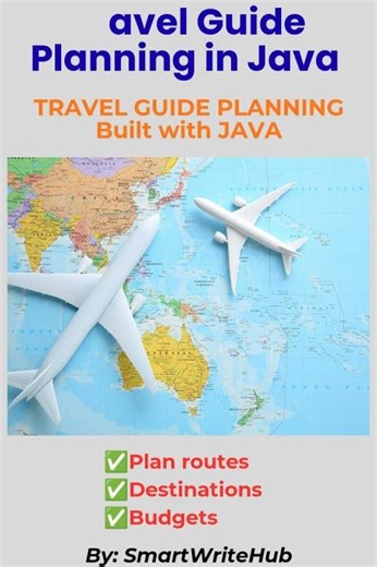 A practical Java application designed to plan destinations, routes, and travel budgets.