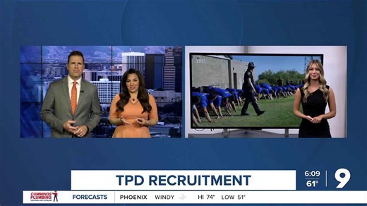 Tucson Police Department steps up recruitment efforts