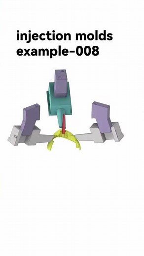 Injection mold design animation-009
