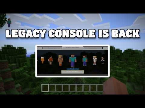 Minecraft Legacy Console LEAK | Playing through the game