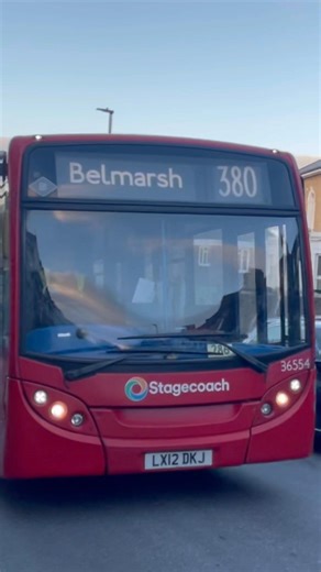 Bus route 380 LX12DKJ 36554 Enviro 200 Facelift #buses #fortheloveofbuses #london