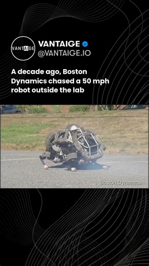 Boston Dynamics' WildCat: A decade-old quest for a 50 mph running robot