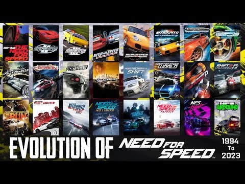 The Evolution of Need for Speed Games (1994 - 2023)