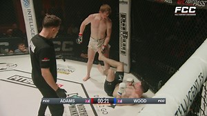 Billy Adams and Lewis Wood both made their FCC debut at FCC 36 and put on a spectacular co-main event. Due to missing weight, Adams was not eligible for the title that was on the line. #FullFightFriday #FCC36 | FCC - Full Contact Contender