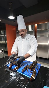 🦞 Did You Know? Male vs. Female Lobster Chef Sameer breaks down a quick and easy way to tell the difference between a male and female lobster — just by checking the underside! A stiff, firm first pair of swimmerets? That’s a male. A soft, flexible underside? You’re holding a female. A simple trick every culinary student and seafood lover should know! 👨‍🍳✨ 👉 Ready to start your culinary journey? Next Professional Diploma intakes: November 17, 2025 & January 12, 2026 Lobster anatomy, culinary 