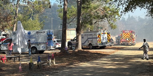 Mobile home a total loss after structure fire in Aiken