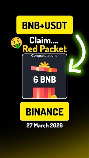 BNB & PEPE Red Packet 27 March – Limited Time #shorts #redpacket