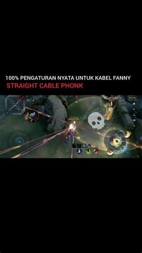 fanny settings for straight cable 😎