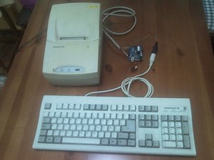 Making a Typewriter With an Old Keyboard and a Dot Matrix Printer