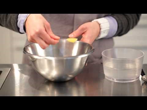 La sphérification inverse - Cuisine moléculaire