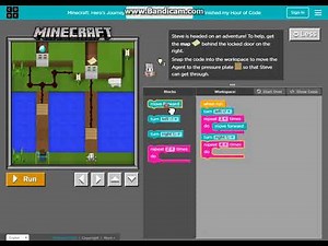 Hour of Code Minecraft Hero’s Journey Level 2 Walkthrough