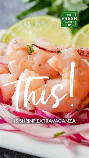 Savor the season with our Shrimp Extravaganza! 🟢 SHOP NOW: https://bit.ly/4fpiXai | The Fresh Market