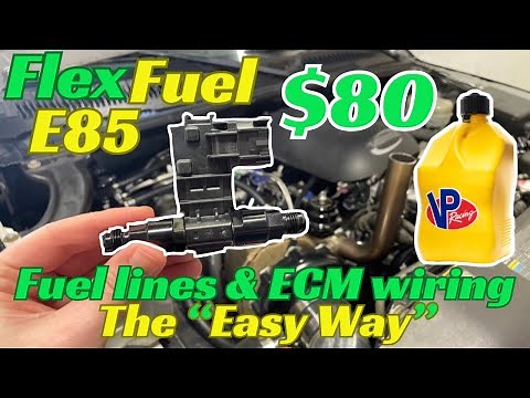 SIERRA FLEX FUEL SENSOR install- The EASY Way - 99-07 GMC Silverado E85