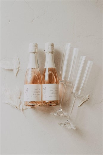 Editable Wine Label | Canva Template | Wedding Bottle Label | Personalized Wine Sticker | Printable DIY - Etsy