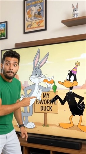 Daffy Heard “Favorite Duck” And LOST IT! 😂🦆🔥#Funny #Comedy #Shorts #Cartoon #LOL