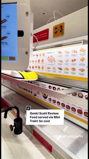 Genki Sushi Restaurant Review! It was an amazing experience! Highly recommended. #restaurantreview #genkisushi #japaneserestaurant #lokalfeatureph