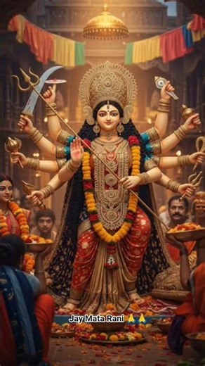 माता रानी आ गई 🙏✨ | घर-घर आई खुशियों की बहार 🌸🚩