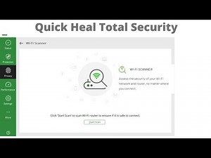 Quick Heal Total Security - Wi-Fi Scanner #quickheal #antivirus #wifi