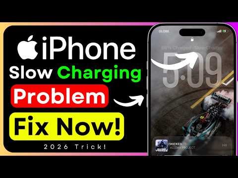 iPhone Slow Charging Fix || iPhone Charging Problem Solution || Fast Charging Tips