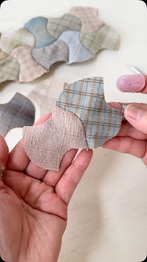 𓂃🪡🫧𓈒𓏸 #針仕事 #ちくちく #チクチク #ハンドメイド #ピースワーク #パッチワーク #スタジオキルト #studioquilt #handsewing #japanesefabric #sakizome #handmade #patchwork #🪡 | STUDIO QUILT (スタジオキルト)