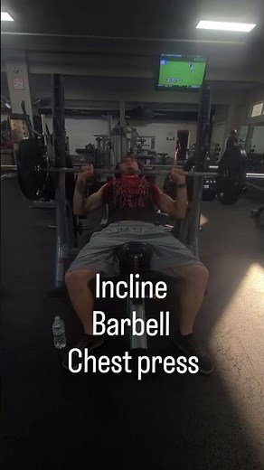 Want to build that upper pec shelf? #chestday #inclinepress #inclinebench #beastmode #fitnesscoach