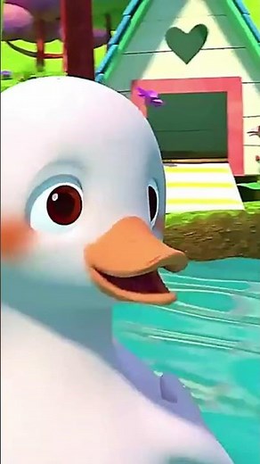 Five Little Ducks 1 Min Loop 🦆 | Funny Sound Variations | Kids Counting Song