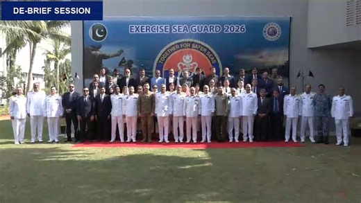 Pakistan Navy on Instagram: "Maritime Security Exercise Sea Guard-26 culminated at Karachi. V/Adm Raja Rab Nawaz, Chief of Staff PN, graced the occasion as Chief Guest. The review assessed multi scenario drills validating information sharing and response mechanisms. The Chief Guest lauded JMICC’s role in harmonizing stakeholders. The 3rd edition brought together regulators, LEAs, private sector & academia, featuring port defence, infrastructure protection, counter narcotics and SAR reinforcing m