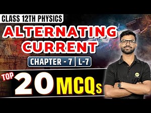Alternating Current Class 12 MCQs | Alternating Current Important Questions | Class 12 Physics MCQs