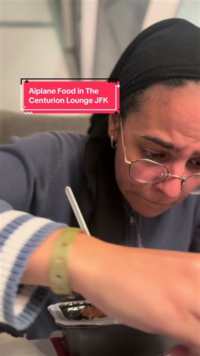 Part Two: Airplane Food — Airport Edition ✈️🍽️ This one was meatloaf from the Centurion Lounge at JFK, eaten before my flight to Ponce — flight no. 23 — which wrapped up a one-week sprint of 16 flights in 7 days. The first thing that made this better than the airplane food I had in Buffalo? It got properly hot. And honestly, food that kind of sucks but is hot will always taste better than food that sucks and is cold. That’s just a fact. The cost was the same as the others — $7.95 for the box. T