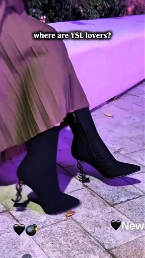 YSL Heels Lovers Where Are You? 🖤 Luxury Saint Laurent Heels #heels #viral #fashion #ysl #shorts