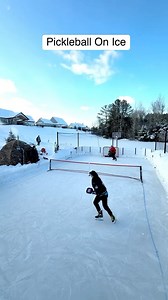The most Canadian thing we have ever seen 🥹🇨🇦 Pickleball just got a lot cool-er 👏👏 Real talk, the coordination this takes is unbelievably impressive 🤯 | Pickleball.com