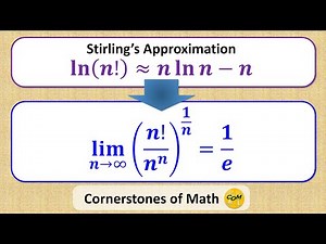 The Limit Derived from Stirling’s Approximation