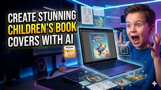 KDP Cover Template Generator Free: Create Stunning Amazon KDP Children’s Book Covers Using AI