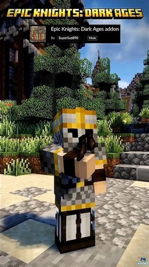 Minecraft Best Medieval Mods! ⚔️ #1 #shorts #minecraft