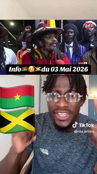 Bob Marley et infos Afrique-Jamaïque du 03 Mai 2026