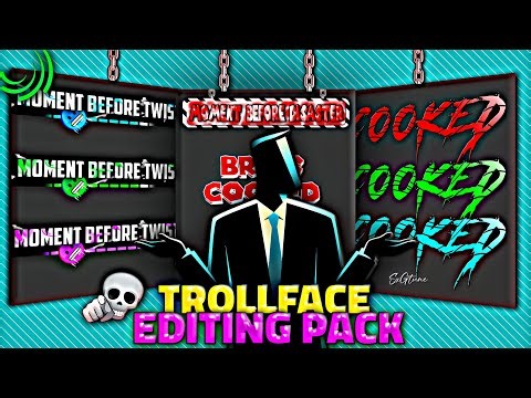 Trending Troll Face Editing Pack 🔥 Alight Motion XML Preset