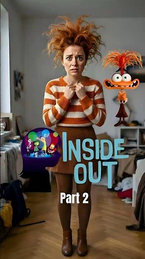Inside Out Characters as Humans!💚AI Transforms Emotions into Reality #ai #disney #pixar #insideout2
