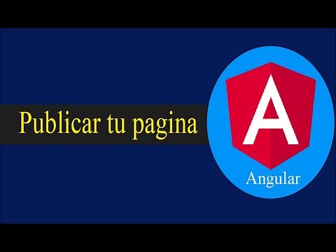 Angular - Como Publicar proyecto de Angular - Generar Compilado