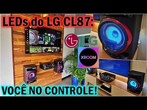 MINI SYSTEM LG CL87: How to Turn On, Off and Change LED Colors. SEE IT'S VERY EASY!! Xboom.