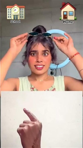 school Vs home 😂#rajnicomedy #shorts #shortsfeed