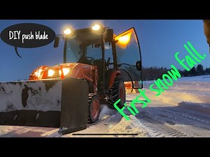 home made snow box pusher part 1