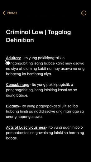 975K views · 14K reactions | Criminal Law Tagalog Definition #adultery #concubinage #Bigamy #ActsofLasciviousness | Sir Panoy Officíal | Facebook