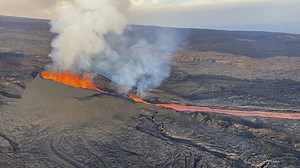 Watch: Hawaii’s Mauna Loa volcano keeps spewing lava