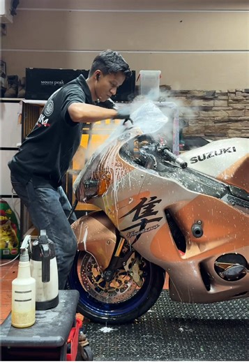 Bike Detailing Journey: 8am to 3am in Johor Bahru
