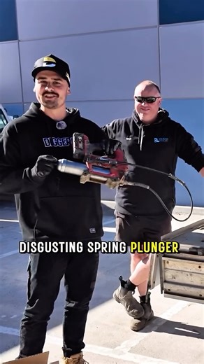 Shout-out to RIck @reachrockart for saying toodaloo to his disgusting spring plunger and upgrading his gear to a KAJO grease monster. Who’s next? Slide into our DMs to learn more. | Digger Lid | Facebook