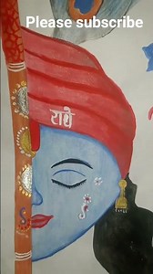 how to draw kishnaa🥰🥰🥰