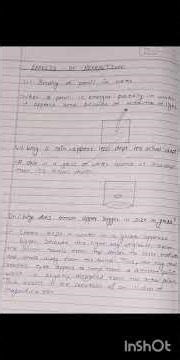Class 10th physics notes chapter 1 Light.