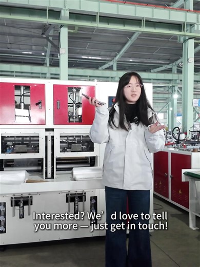 2 lane high speed 300pcs/min roll bag making machine with paper core#bagmakingmachine