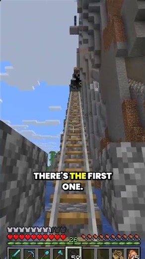 Insane villager railway: using furnace minecarts to haul villagers up a mountain (build & test)