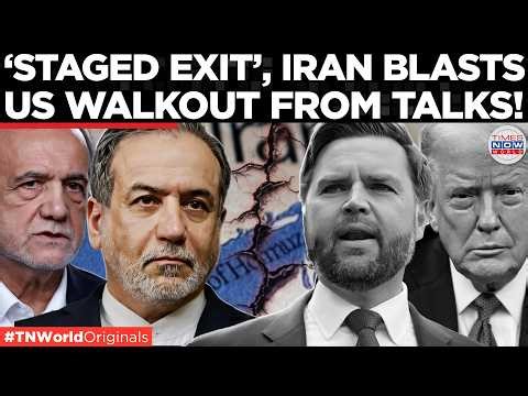 NO DEAL, NO PEACE: Iran Draws Red Line On US Demands As Peace Talks Collapse In Islamabad